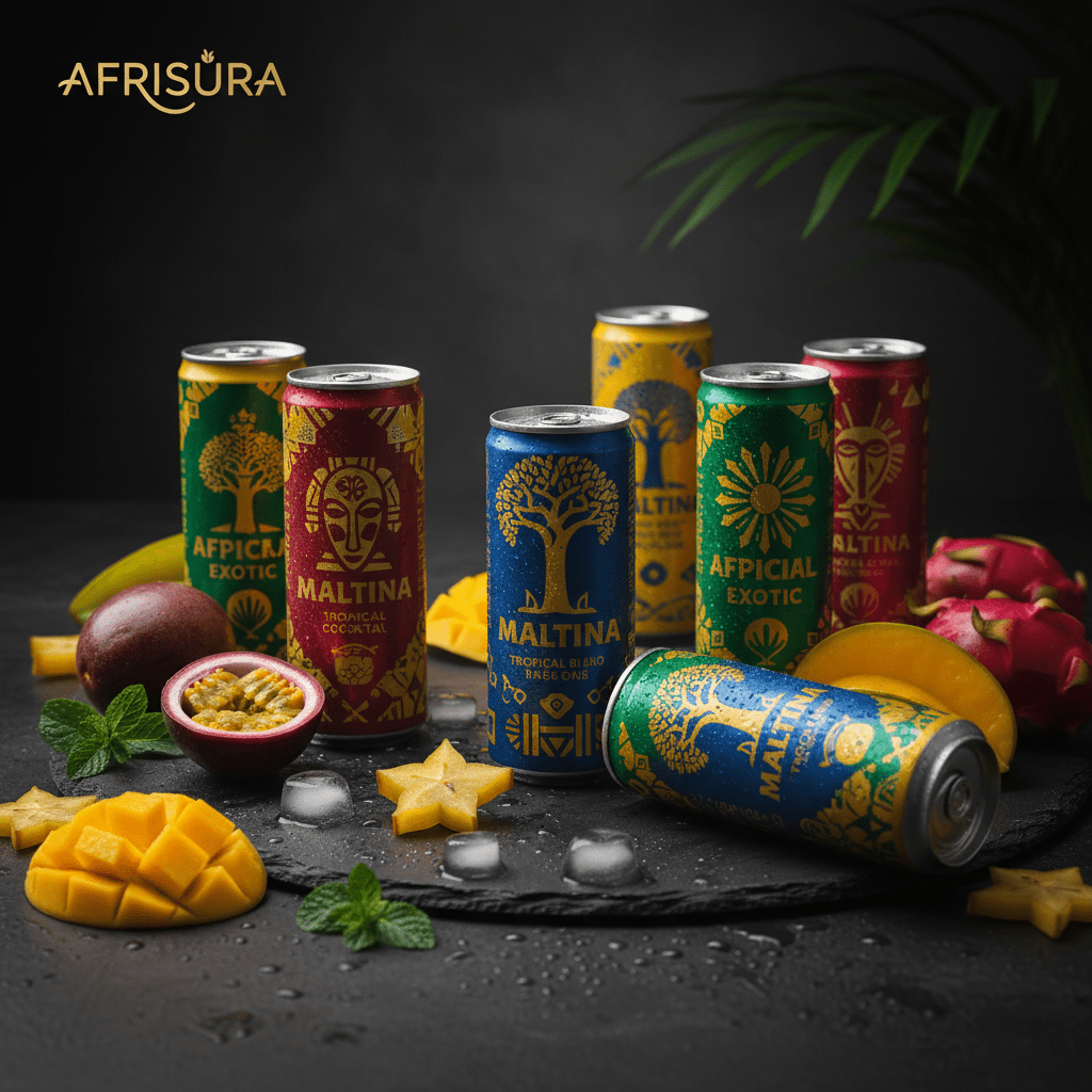 Canettes Malta Cocktails - Afrisura