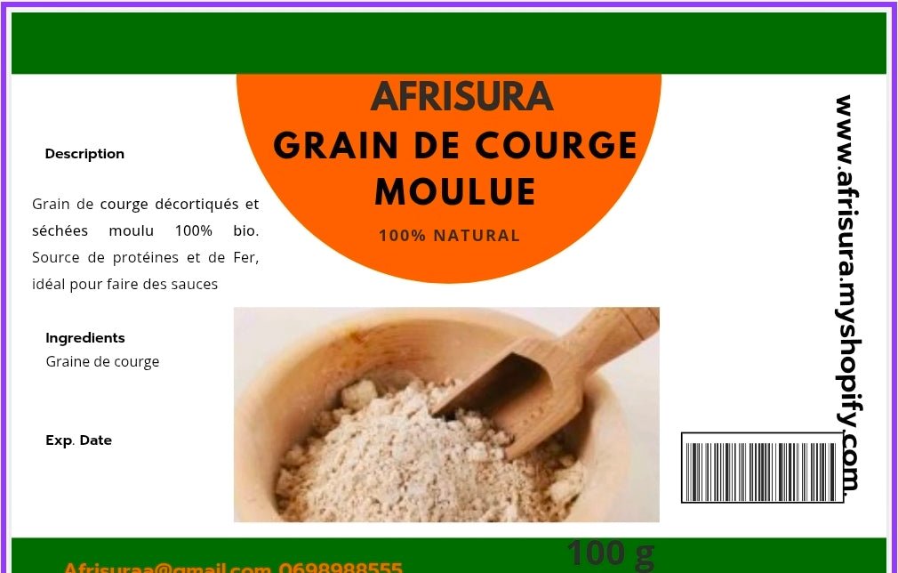 Graine de courge moulu (Goussy) - Afrisura