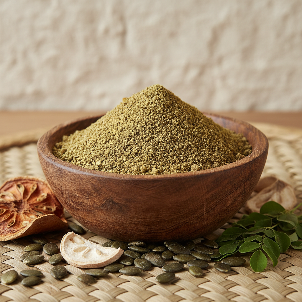 Graine de courge moulue