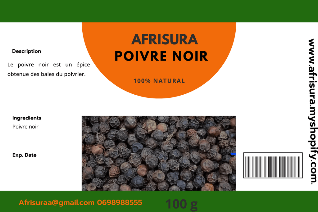 Poivre noir - Afrisura