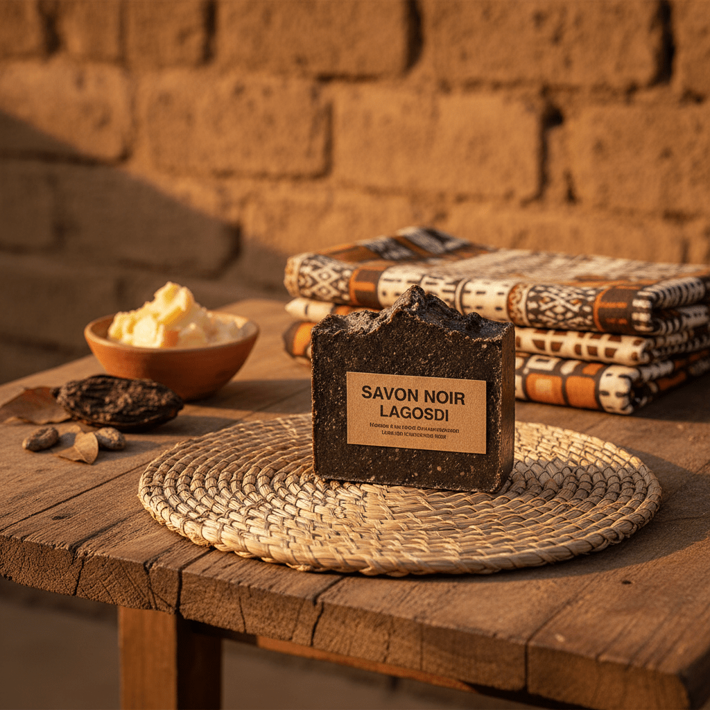 Savon noir Lagosdi 400g - Afrisura